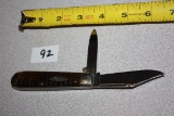 Case Tested XX 2-Blade Folding Bone Pocket Knife