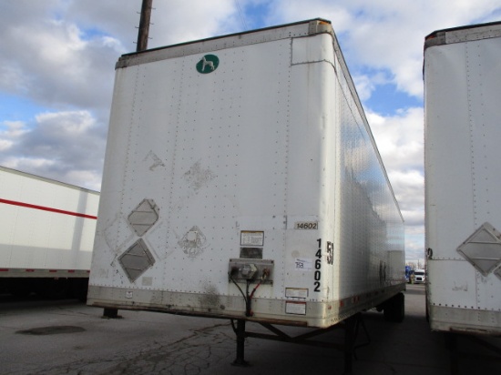 2004 GREAT DANE 53 Ft. Aluminum Van