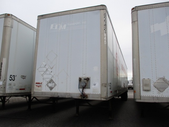 2003 WABASH 53 Ft. DuraPlate Van
