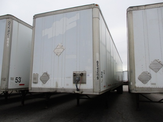 2003 WABASH 53 Ft. DuraPlate Van