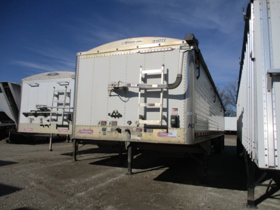 2011 WILSON Pacesetter 43 Ft. Aluminum Hopper Bottom