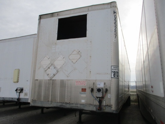 2014 VANGUARD 53 Ft. Insulated Plate Van