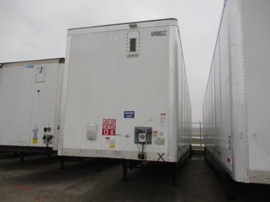 2012 WABASH 53 Ft. DuraPlate Van