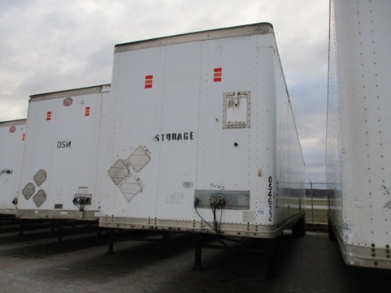 2005 WABASH 53 Ft. Aluminum Van