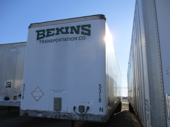 1995 FRUEHAUF 53 Ft. Aluminum Van