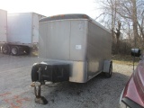 2009 ATLAS 12 Ft. Enclosed Cargo Trailer
