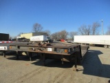 1996 TRAIL-EZE DHT6050WS 50 Ft. Hydraulic Machinery Trailer