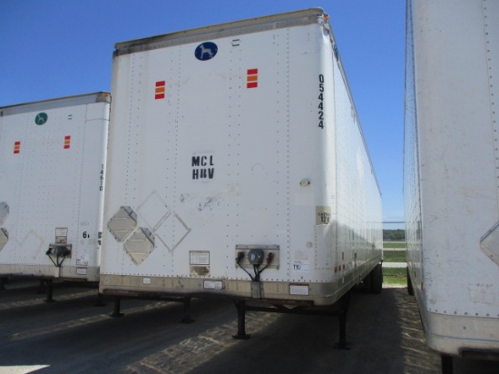 2005 GREAT DANE 53 Ft. Aluminum Van