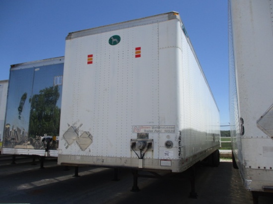 2004 GREAT DANE 53 Ft. Aluminum Van