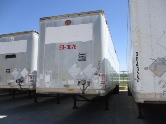 2002 GREAT DANE 53 Ft. Aluminum Van