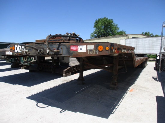 1998 DYNAWELD 49 Ft. Machinery Trailer