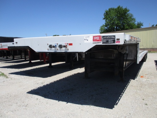 2017 BENSON 524A 53 Ft. Tri-Axle Aluminum Drop Deck