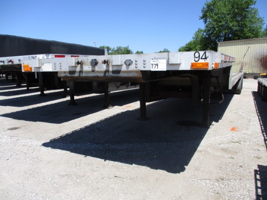 2007 TRANSCRAFT Eagle 53 Ft. Aluminum Combination Drop Deck