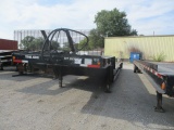 1990 TRAIL KING HT Series 49 Ft. Hydraulic Machinery Trailer