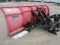 MONROE MP41R12-CT Steel Snow Plow with Mount