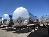 1984 BAR-BEL Stainless Steel 43 Ft. Straight Barrel Insulated Tanker