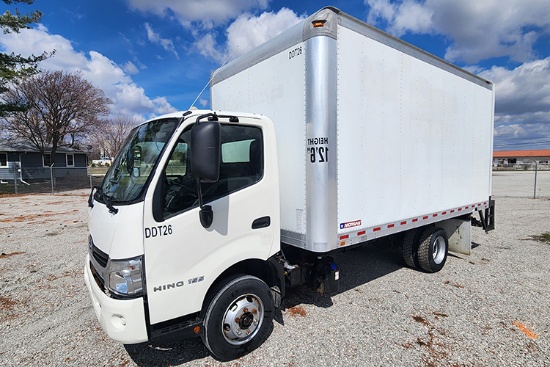 2017 HINO 155 Van Truck