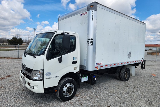 2017 HINO 155 Van Truck