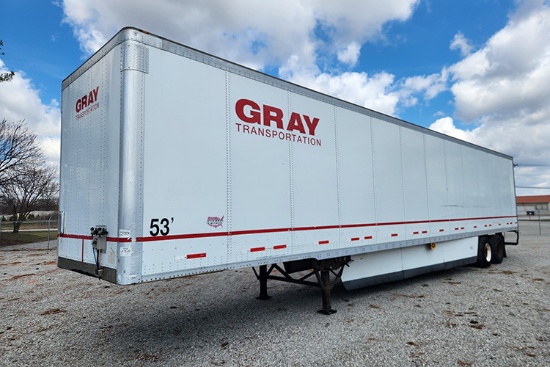 2013 WABASH 53 Ft. DuraPlate Van