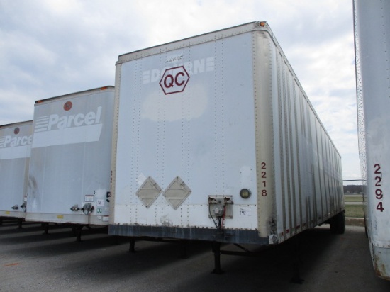2000 WABASH 53 Ft. Aluminum Plate Van