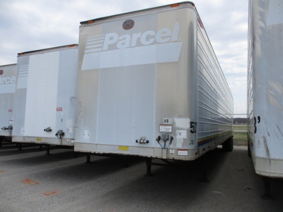 1999 GREAT DANE 53 Ft. Aluminum Van