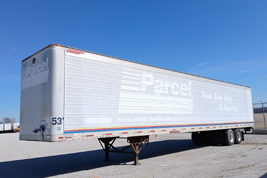 1999 GREAT DANE 53 Ft. Aluminum Van