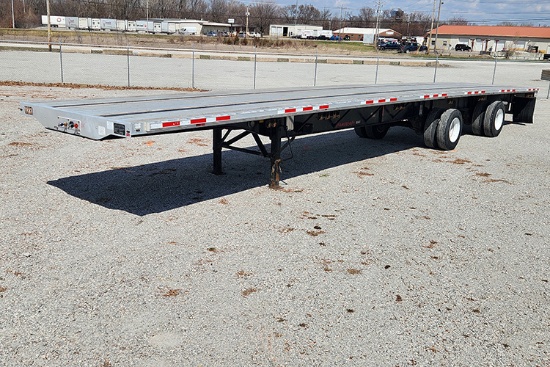 2020 TRANSCRAFT 554C 53 Ft. Aluminum Combination Flatbed