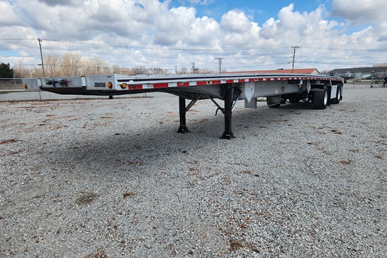 2013 MAC TNAR48AF 48 Ft. Aluminum Flatbed