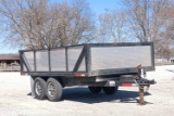 2015 HOMEMADE 18 Ft. Dump Trailer