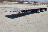 2020 TRANSCRAFT 554C 53 Ft. Aluminum Combination Flatbed