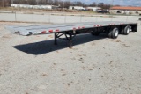 2020 TRANSCRAFT 554C 53 Ft. Aluminum Combination Flatbed