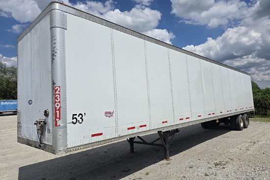 2013 WABASH 53 Ft. DuraPlate Van