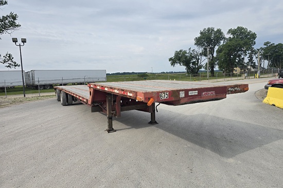 2008 TRANSCRAFT DTL-2100 53 Ft. Drop Deck