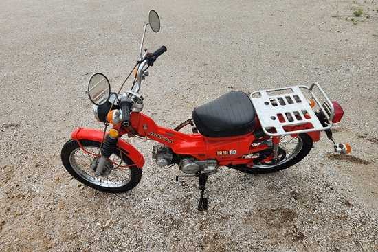 1975 HONDA Trail 90 Motorcycle