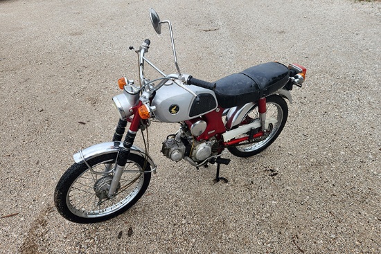 1967 HONDA CL90 Motorcycle