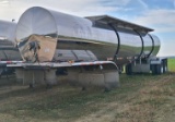 2006 POLAR 42 Ft. Stainless Steel Insulated Double Conical Tanker