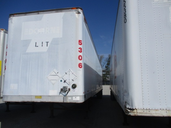 2001 GREAT DANE 53 Ft. Aluminum Van