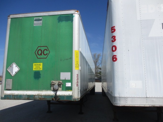 2000 WABASH 53 Ft. DuraPlate Van