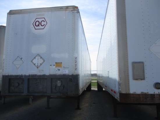1998 WABASH 53 Ft. Aluminum Van