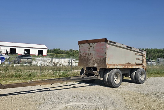1996 CROWN Gravel Star 32 Ft. Steel Pup Trailer