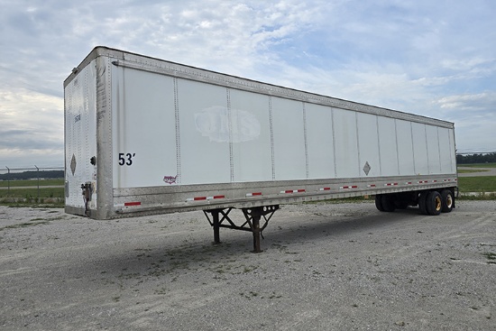 2015 WABASH 53 Ft. DuraPlate Van