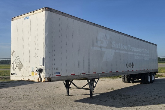 2014 STOUGHTON 53 Ft. Aluminum Van