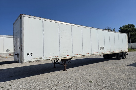 2001 WABASH 53 Ft. DuraPlate Van