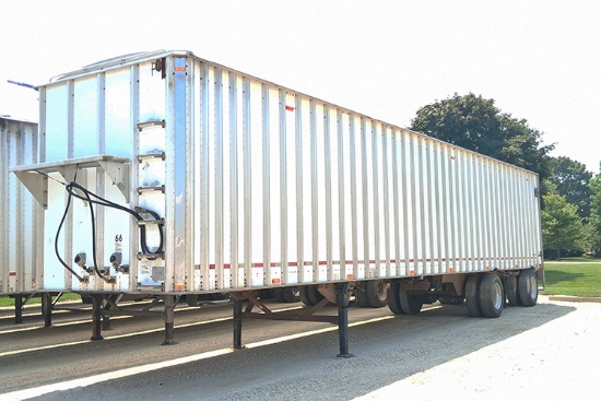 1999 WILKENS OK20432JCFSR 48 Ft. Open Top Walking Floor Trailer