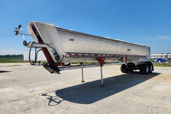 2000 ATI 40 Ft. Frameless Aluminum End Dump