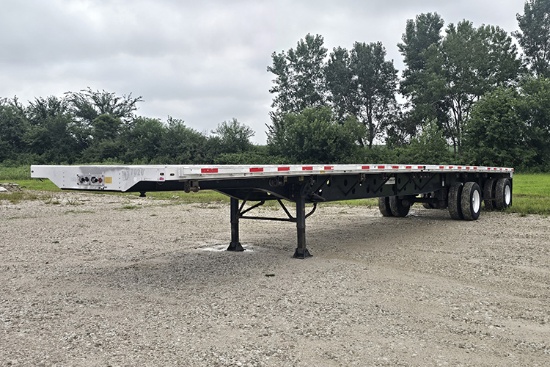 2015 TRANSCRAFT Eagle II 48 Ft. Aluminum Combination Flatbed
