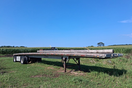 1992 BENSON AFL4896-10 48 Ft. Aluminum Flatbed