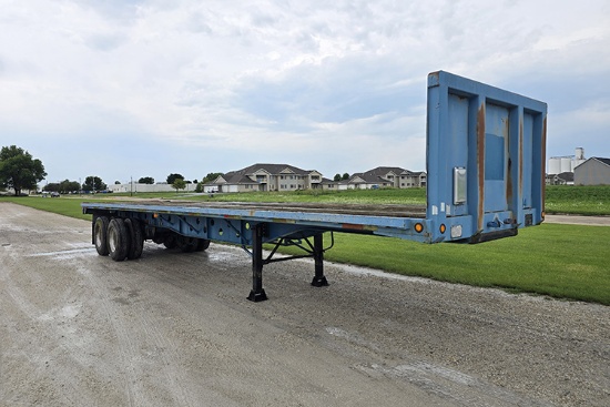 1988 TRANSCRAFT TL90K-40 40 Ft. Flatbed