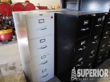 (5) HON 4-Drawer Metal File Ca