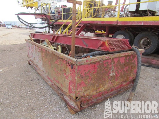 6"W x 27"H x 12'L Junk Box w/2